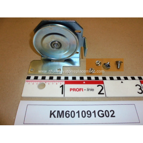 KM601091G02 KONE Door Rope Diverting Pulley Left